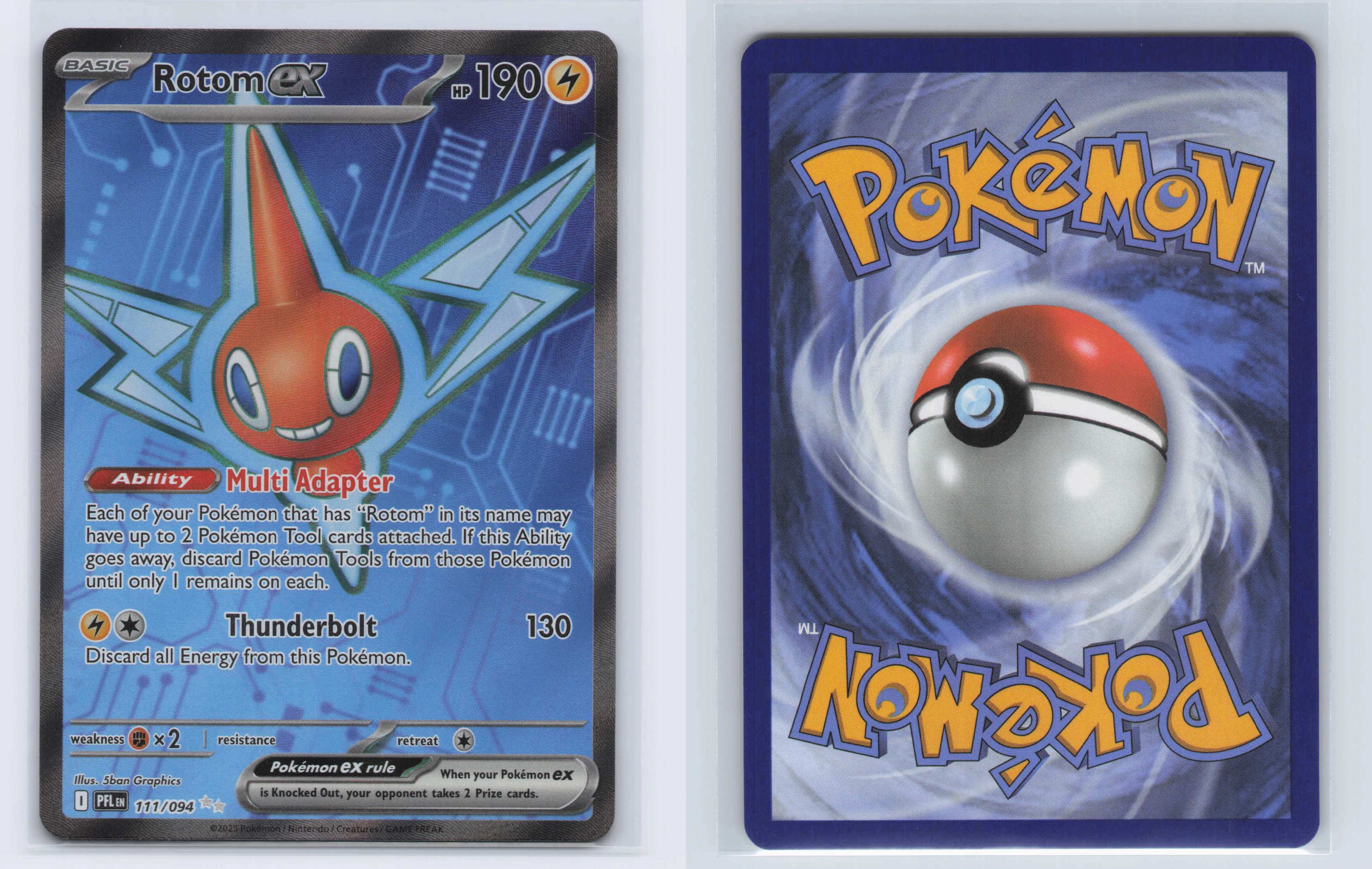 (#111/094) Rotom ex [ME02: Phantasmal Flames]