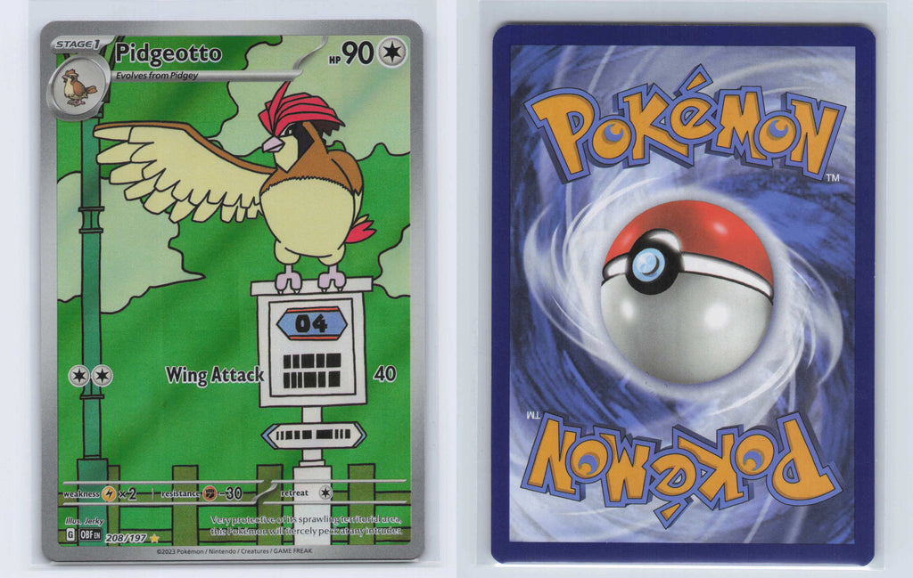 (#208/197) Pidgeotto [SV03: Obsidian Flames]