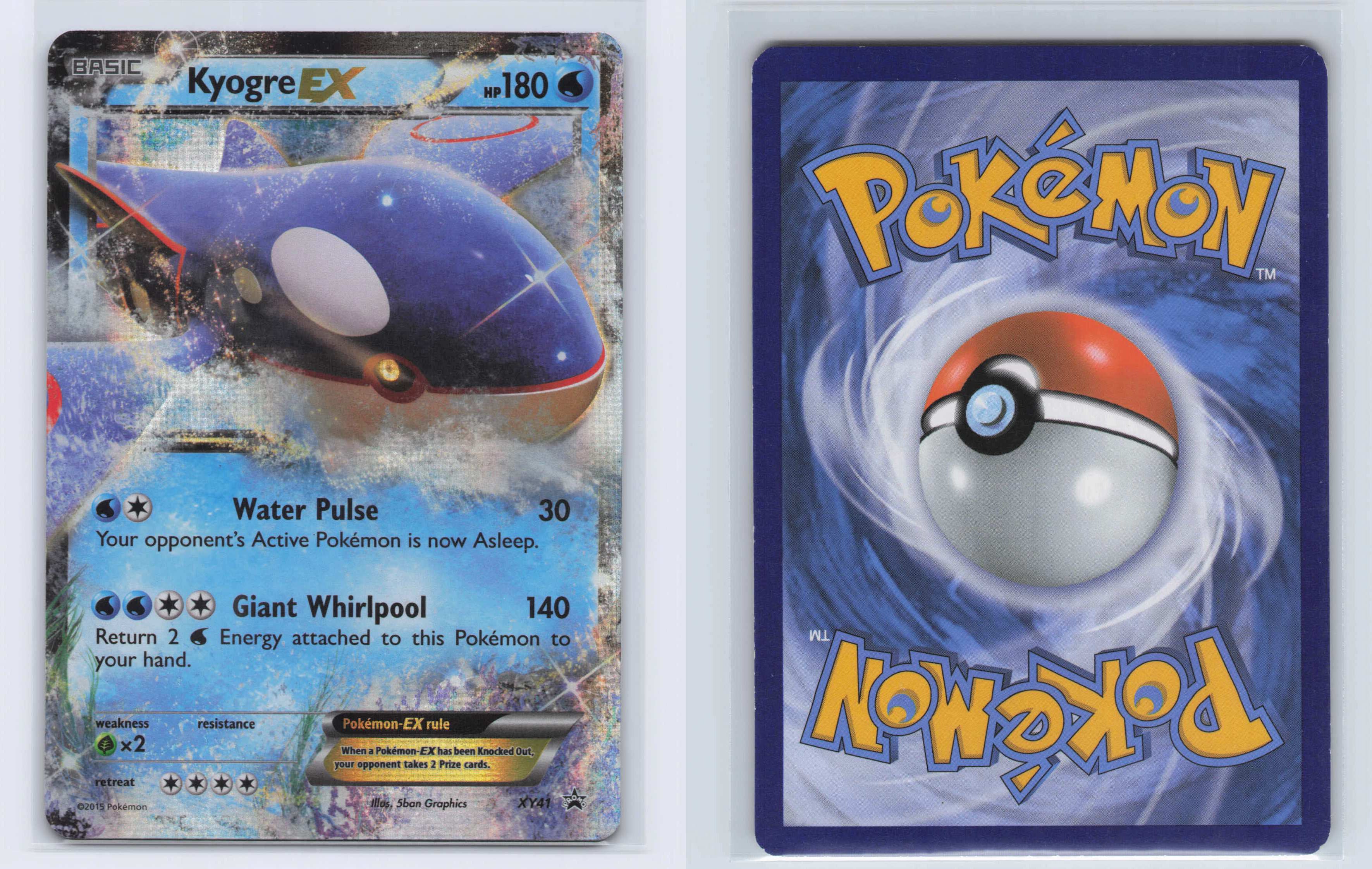 (#XY41) Kyogre EX [XY Promos]