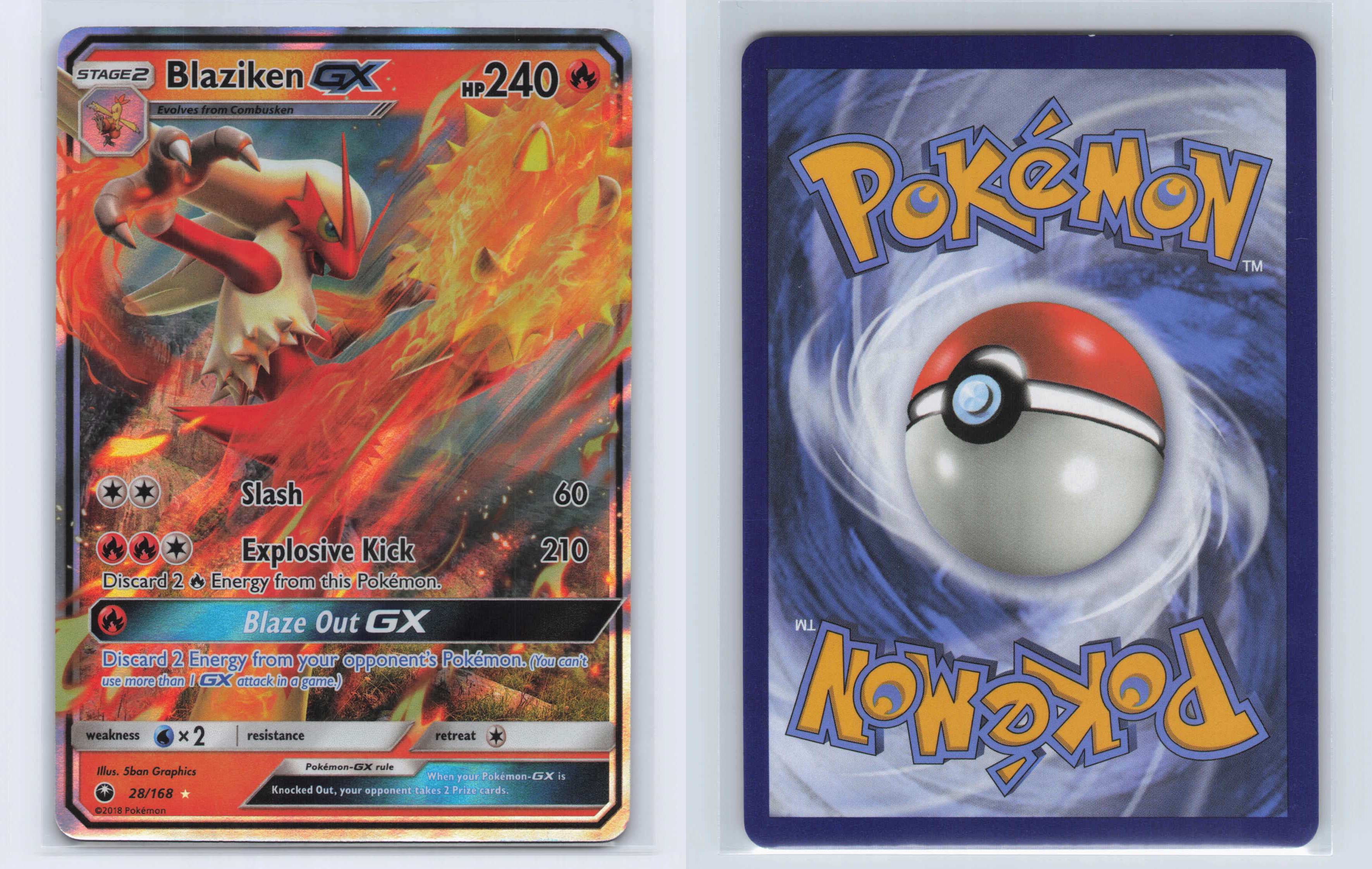 (#28/168) Blaziken GX [SM - Celestial Storm]