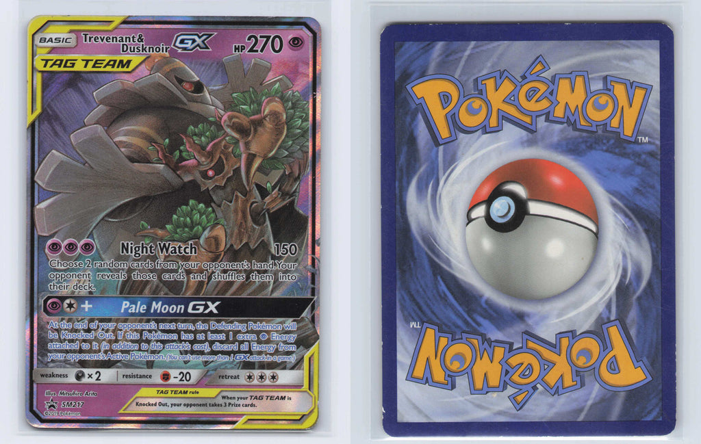 (#SM217) Trevenant & Dusknoir GX [SM Promos]
