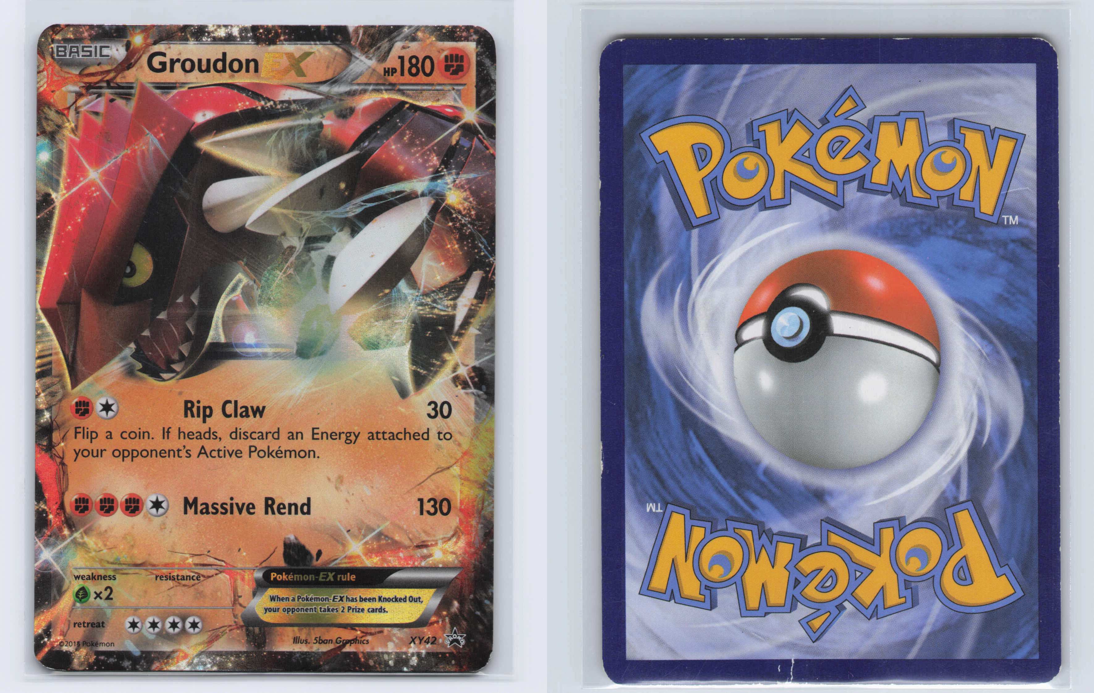 (#XY42) Groudon EX [XY Promos]