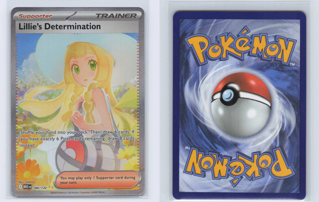(#184/132) Lillie's Determination [ME01: Mega Evolution]