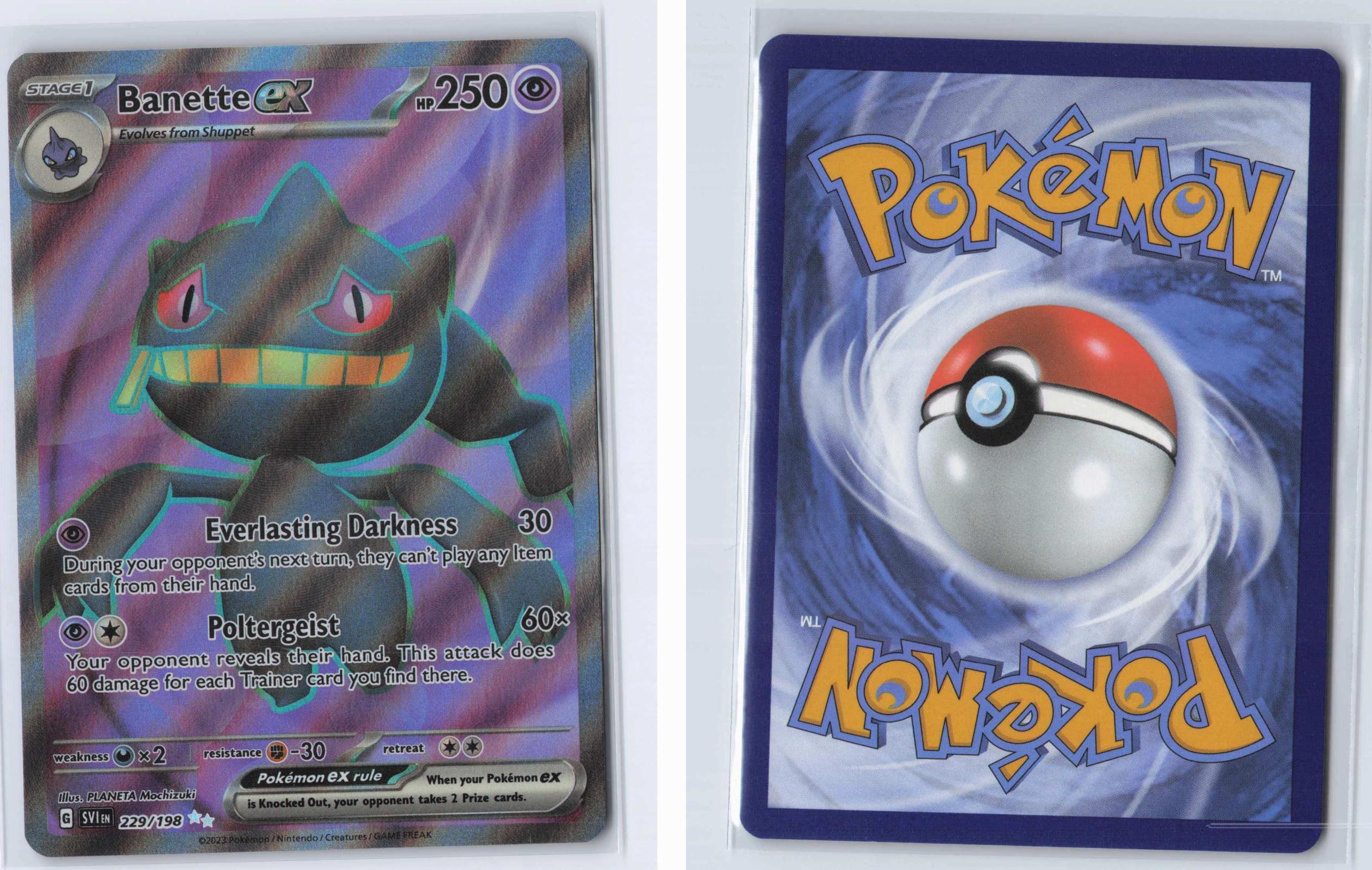 (#229/198) Banette ex - Holo [Scarlet & Violet]