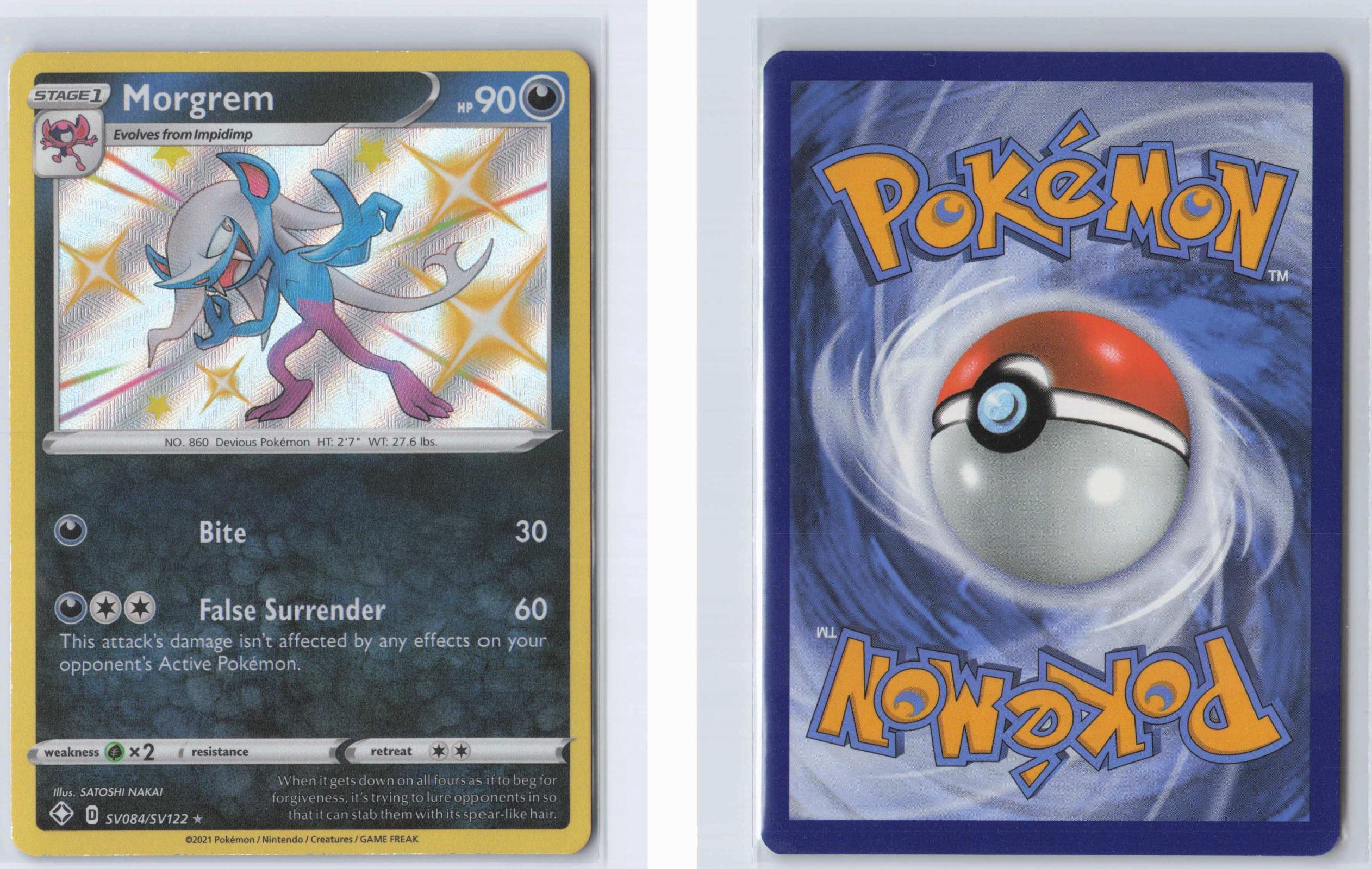 (#SV084/SV122) Morgrem - Holo [Shining Fates Shiny Vault]