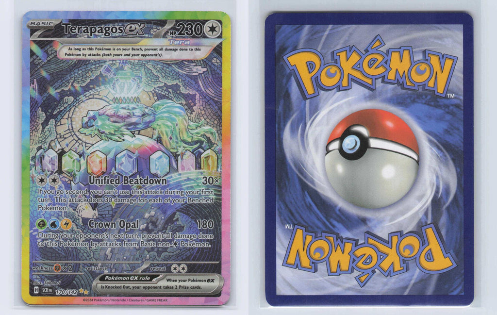 (#170/142) Terapagos ex - Holo [Stellar Crown]