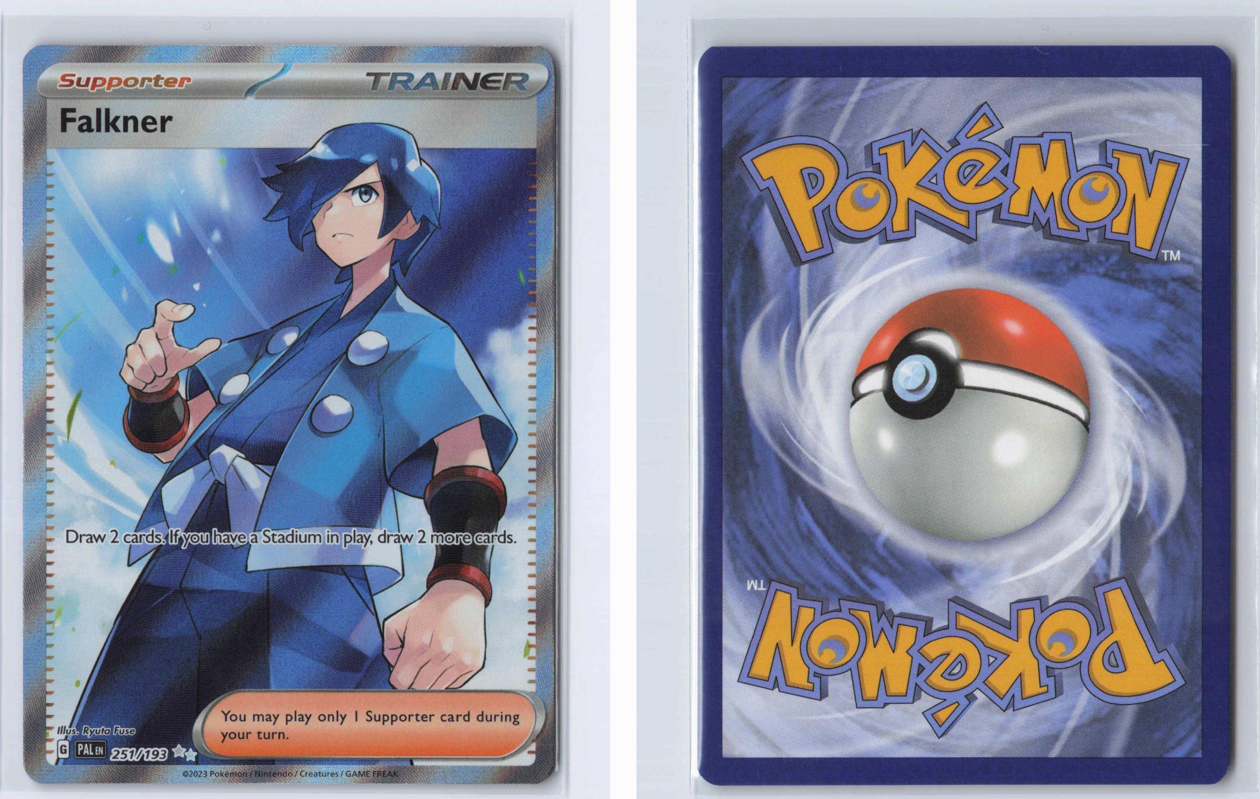 (#251/193) Falkner - Holo [Paldea Evolved]