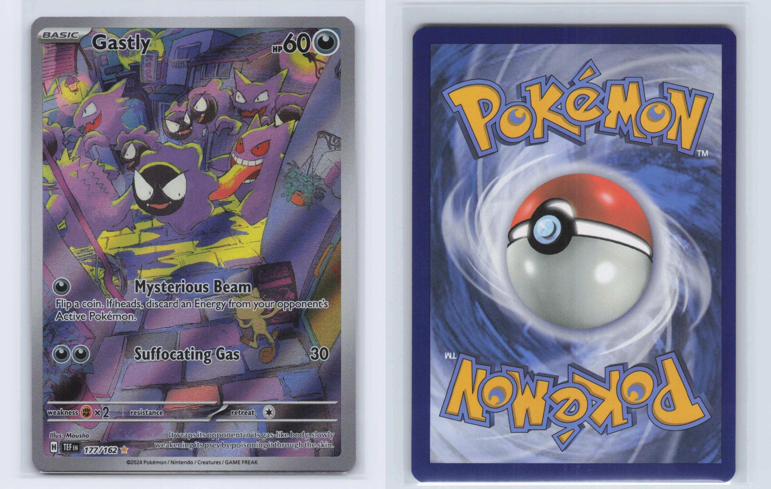 (#177/162) Gastly - Holo [Temporal Forces]