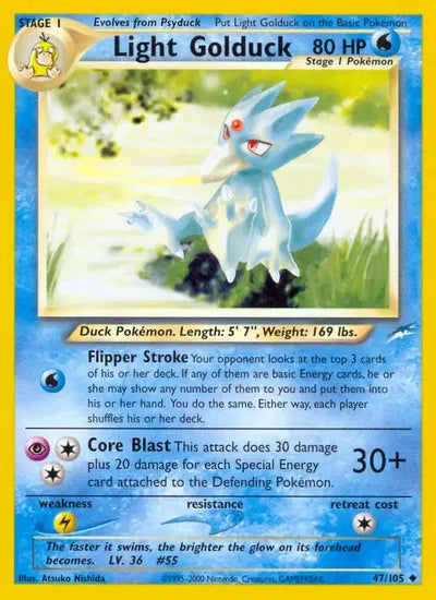 (#47/105) Light Golduck - Unlimited [Neo Destiny]