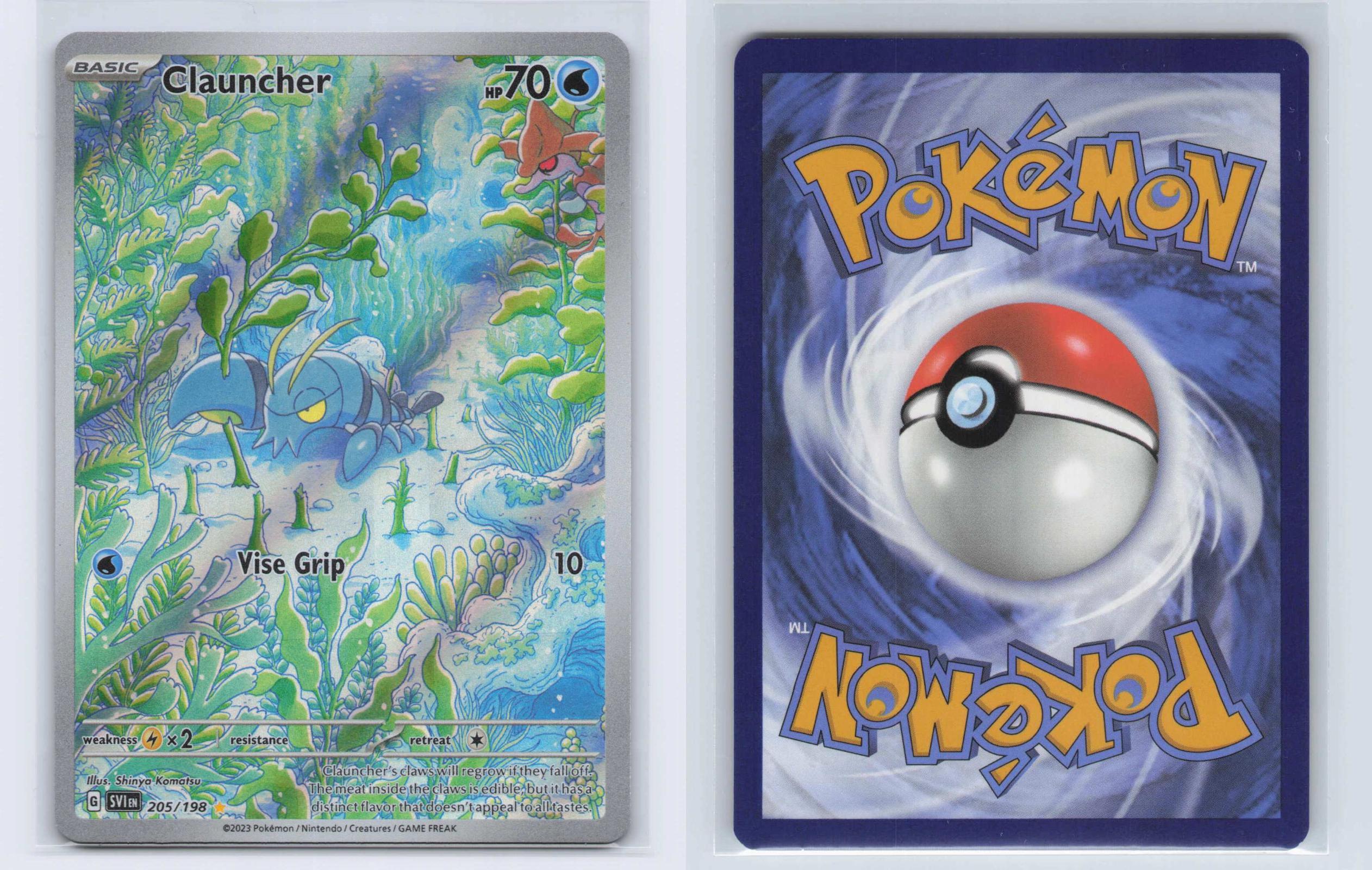 (#205/198) Clauncher - Holo [Scarlet & Violet]