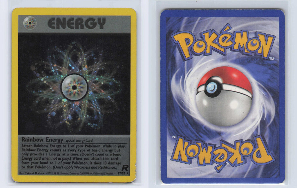 (#17/82) Rainbow Energy - Unlimited Holo [Team Rocket]