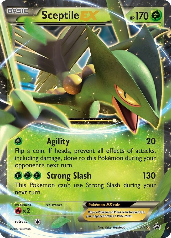 (#XY53) Sceptile EX - Holo [XY Promo]