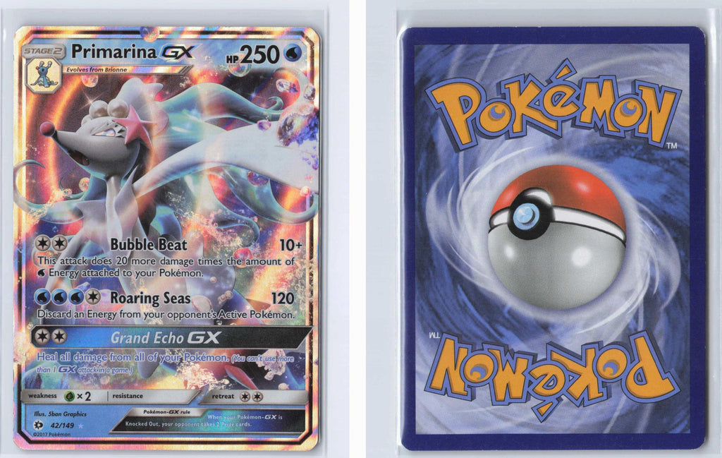(#42/149) Primarina GX - Holo [SM Base Set]