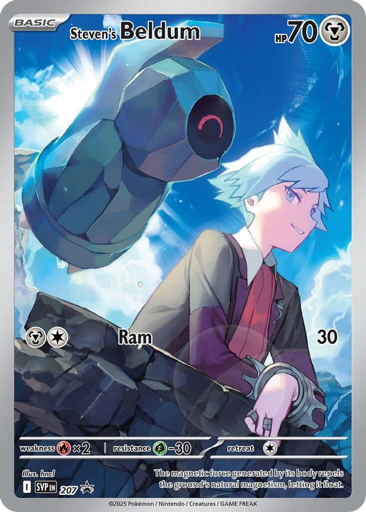 (#207) Steven's Beldum - Holo [Scarlet & Violet Promo]