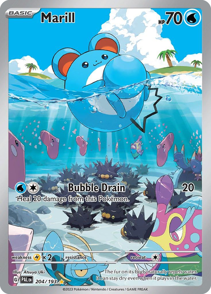(#204/193) Marill - Holo [Paldea Evolved]