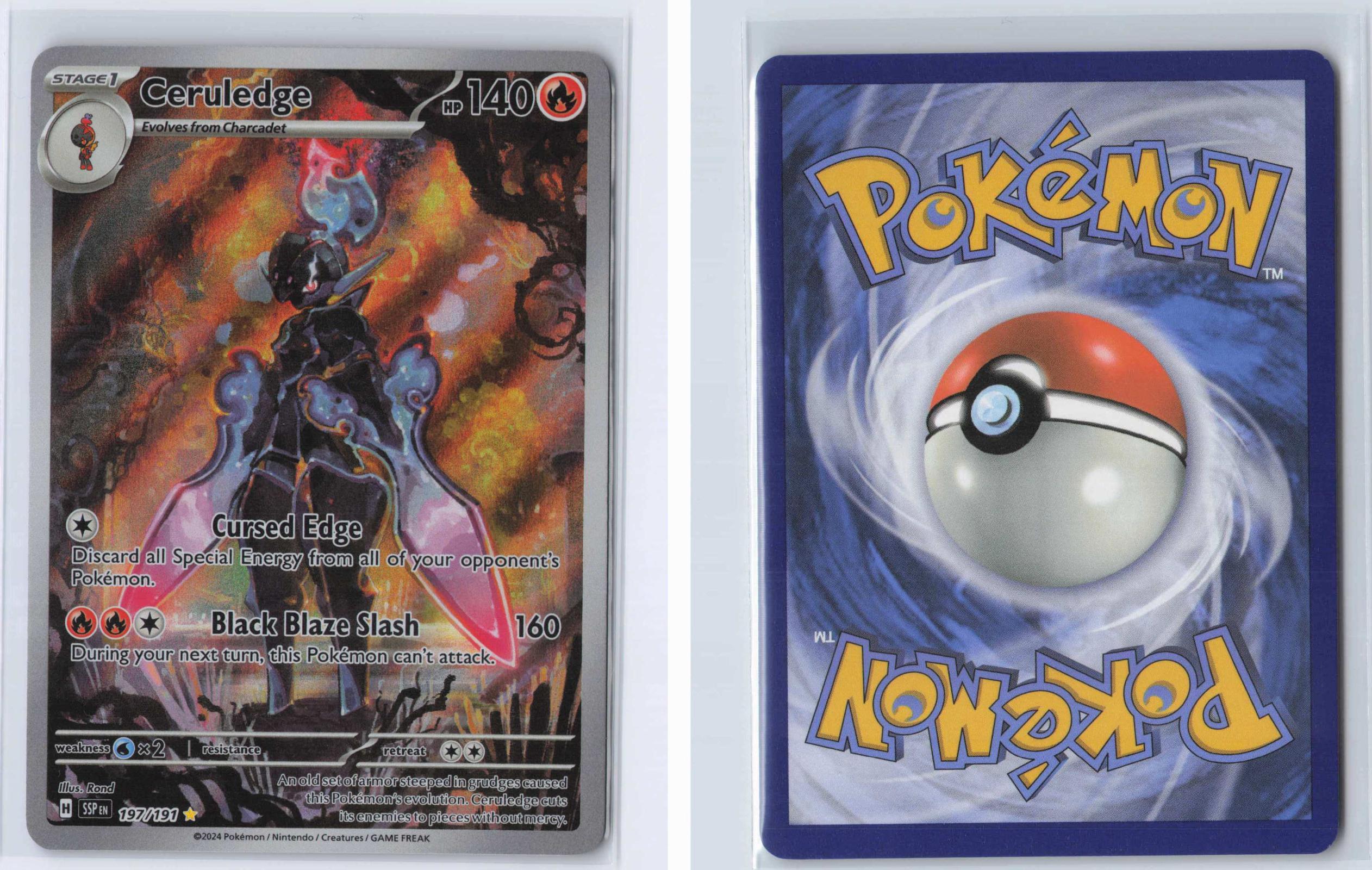 (#197/191) Ceruledge - Holo [Surging Sparks]