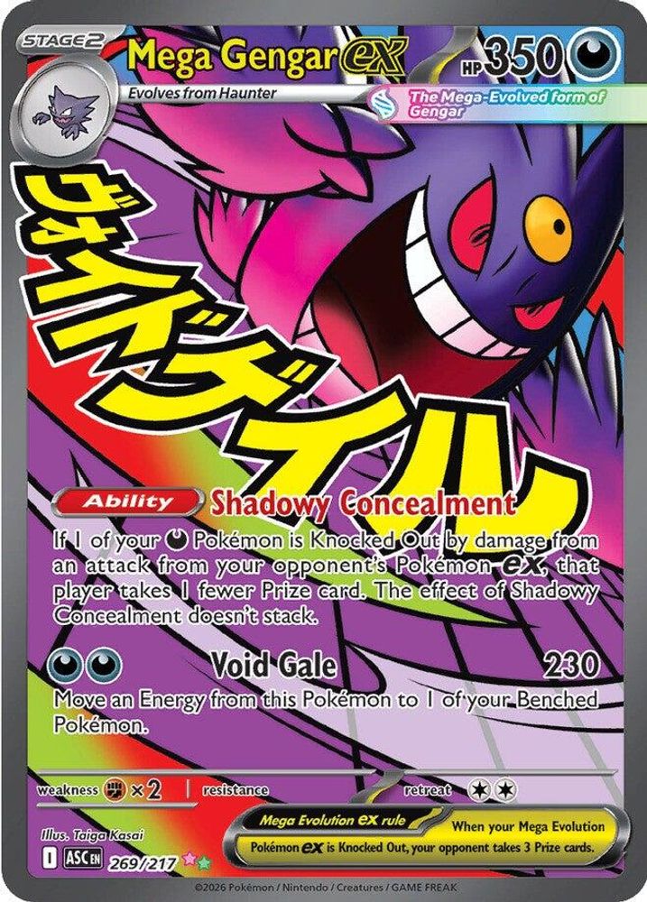 (#269/217) Mega Gengar ex - Holo [Ascended Heroes]