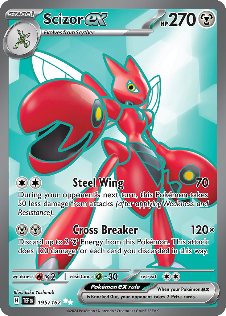 (#195/162) Scizor ex - Holo [Temporal Forces]