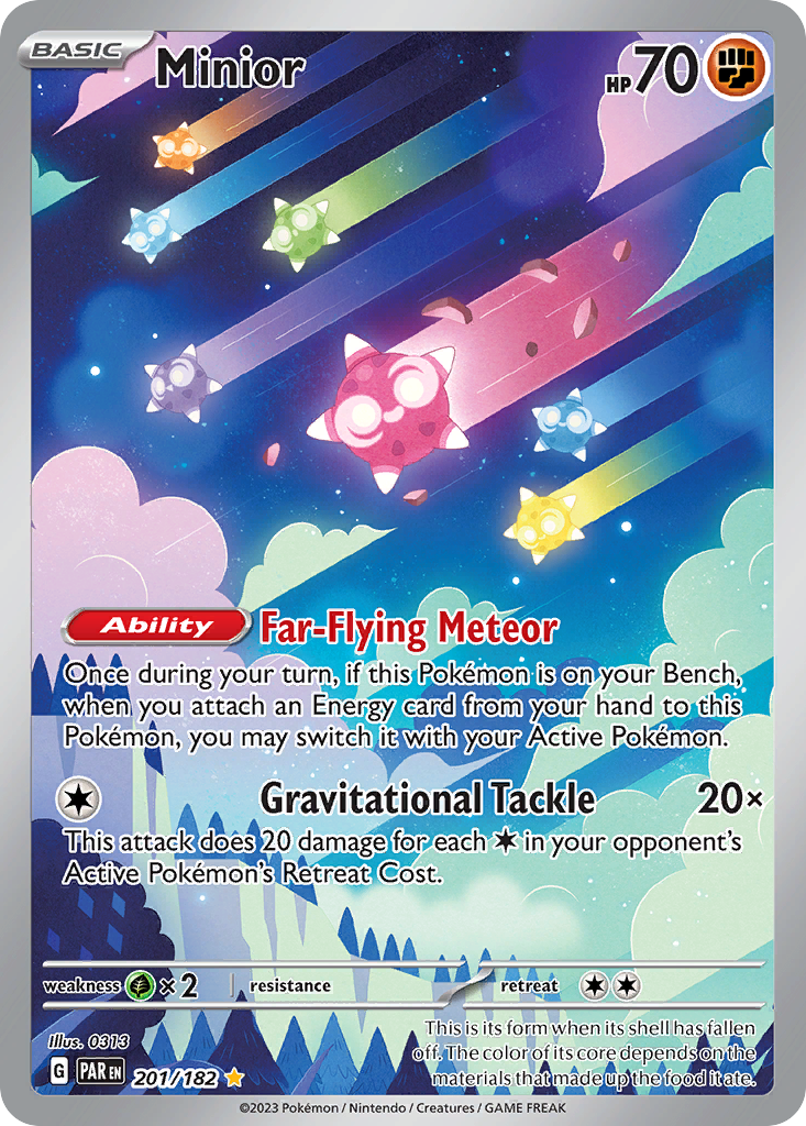 (#201/182) Minior - Holo [Paradox Rift]