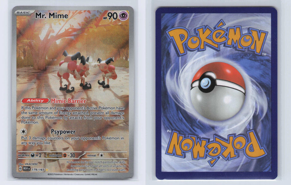 (#179/165) Mr. Mime - Holo [151]