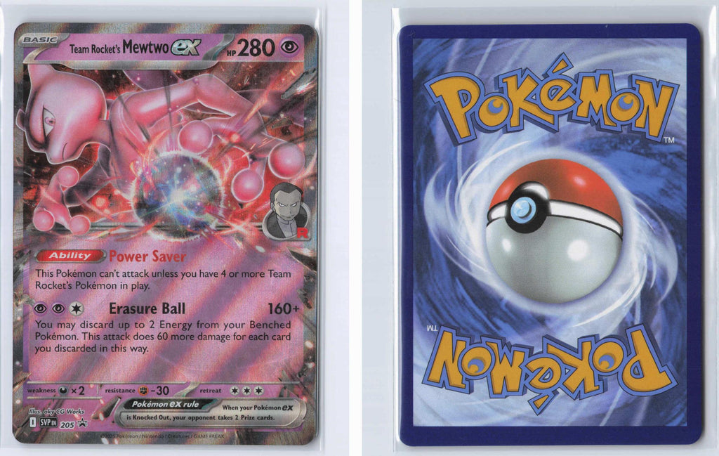 (#205) Team Rocket's Mewtwo ex - Holo [Scarlet & Violet Promo]