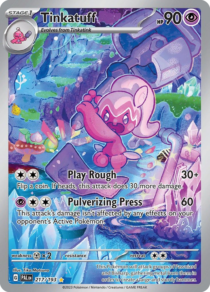 (#217/193) Tinkatuff - Holo [Paldea Evolved]