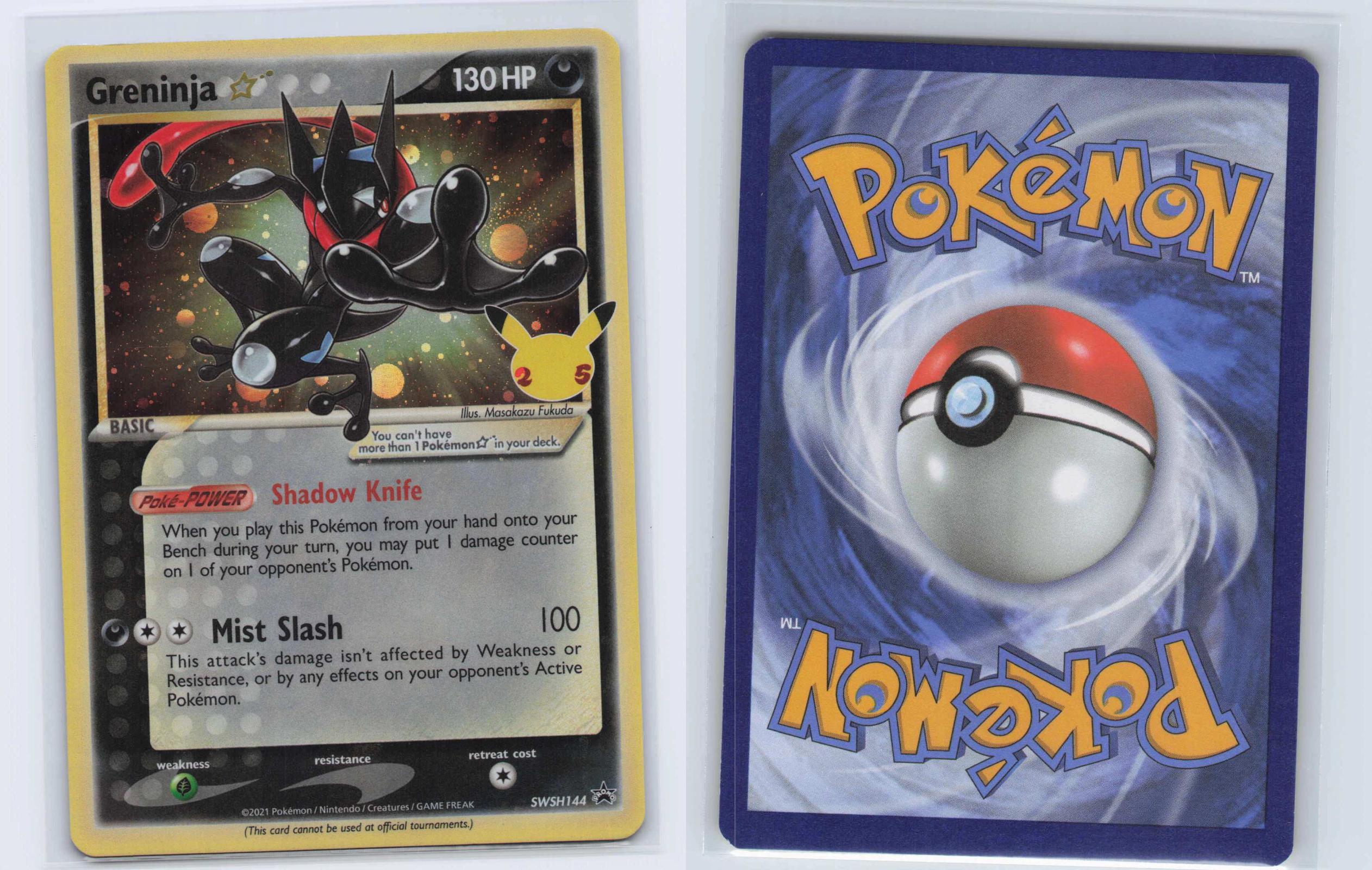 (#SWSH144) Greninja Star - Holo [Sword & Shield Promo]