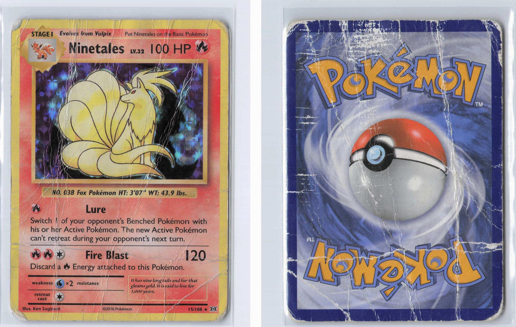 (#15/108) Ninetales - Holo [Evolutions]