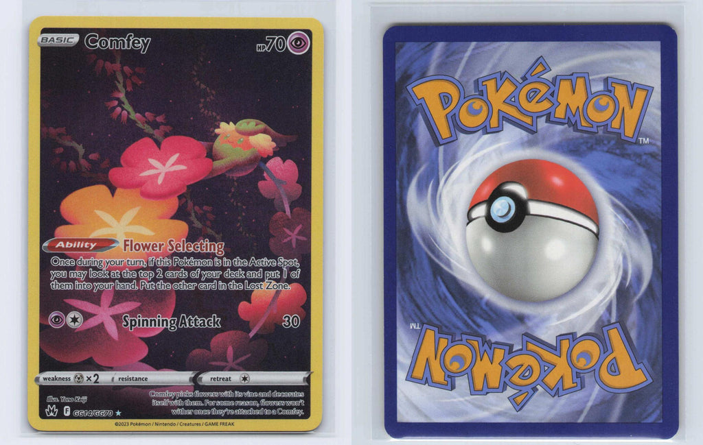 (#GG14/GG70) Comfey - Holo [Crown Zenith Galarian Gallery]