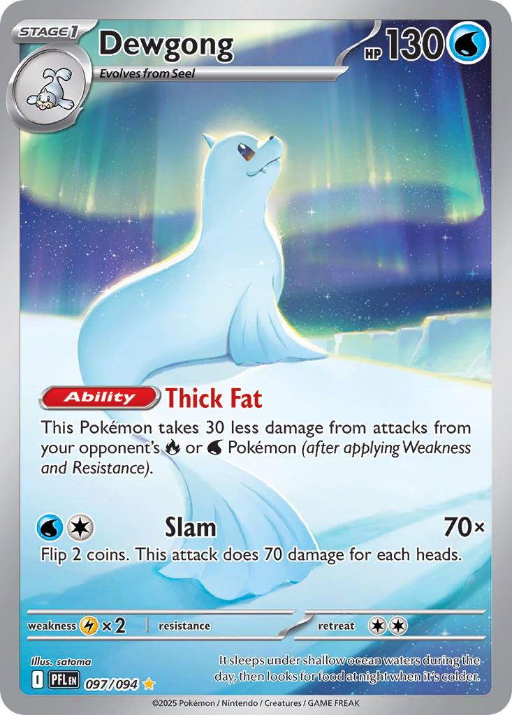 (#097/094) Dewgong - Holo [Phantasmal Flames]