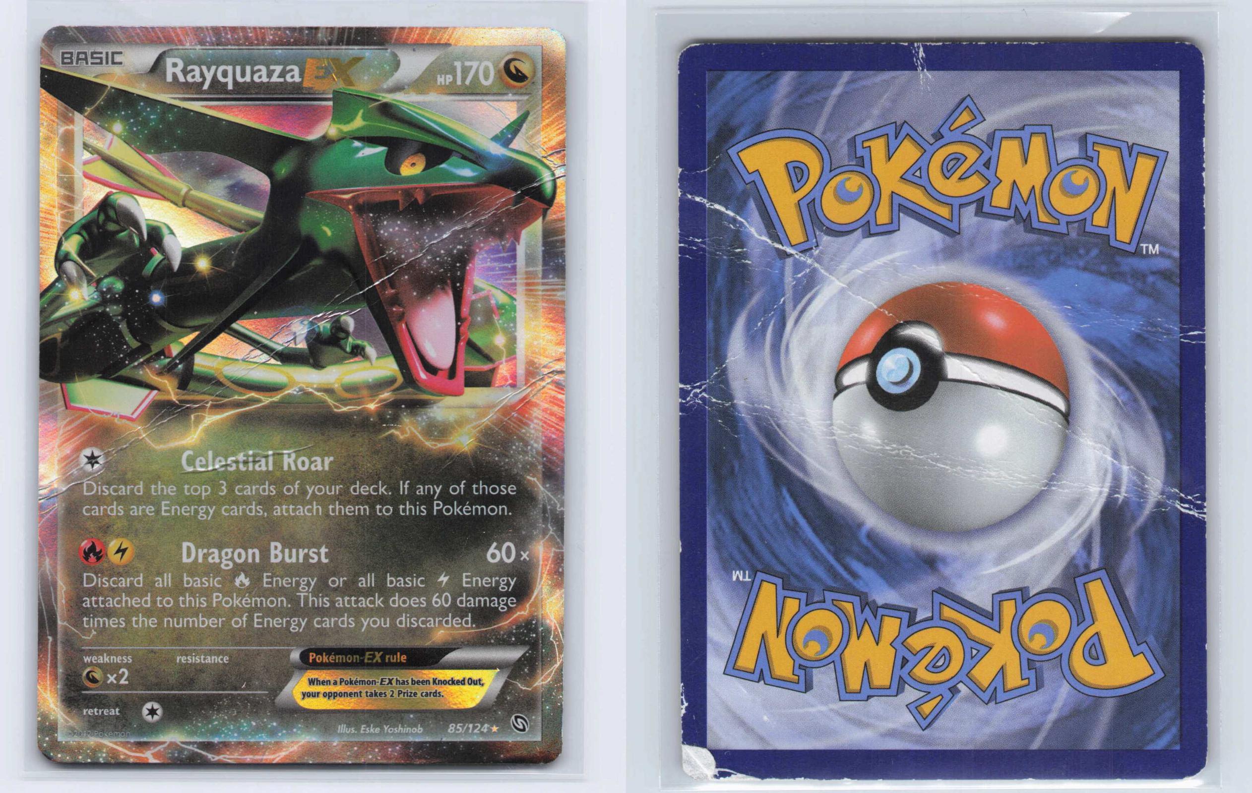 (#85/124) Rayquaza EX - Holo [Dragons Exalted]