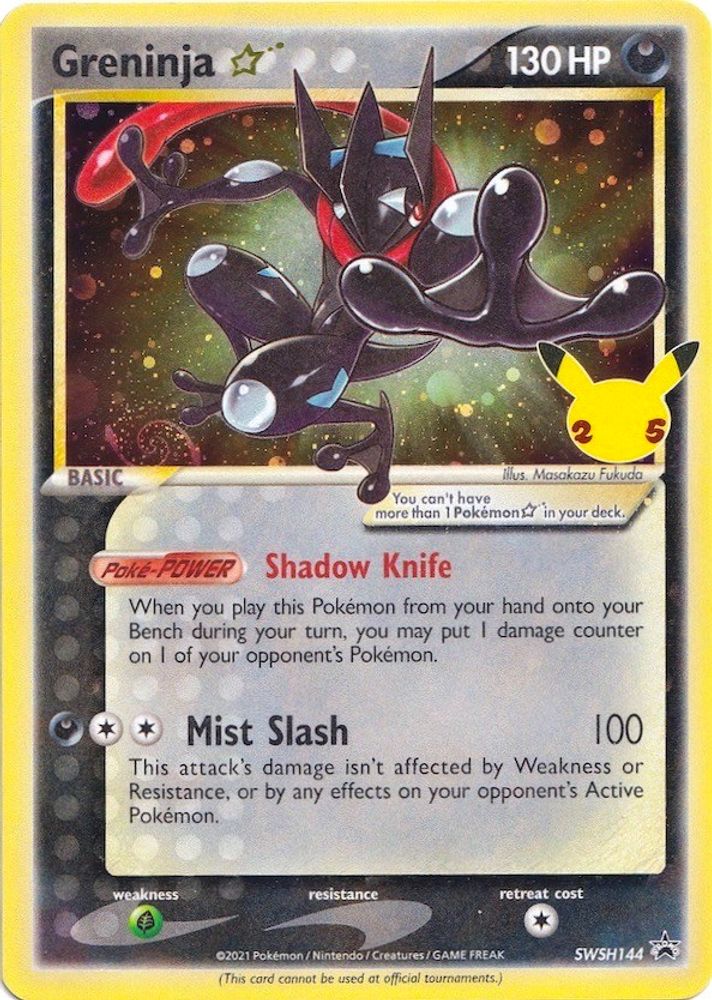 (#SWSH144) Greninja Star - Holo [Sword & Shield Promo]