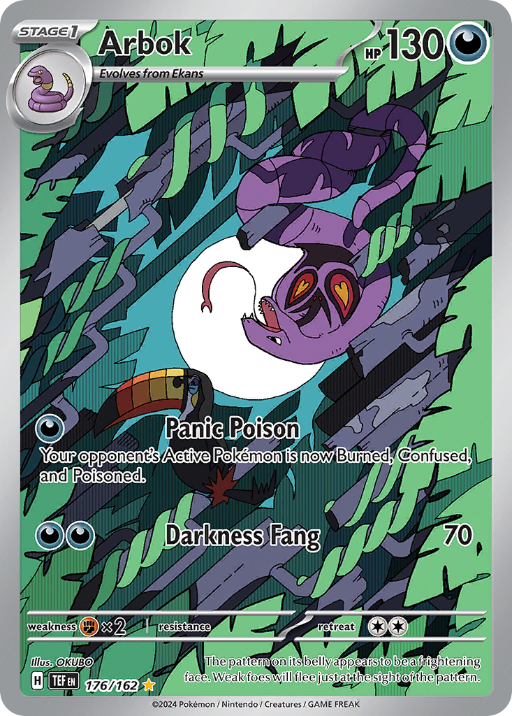 (#176/162) Arbok - Holo [Temporal Forces]