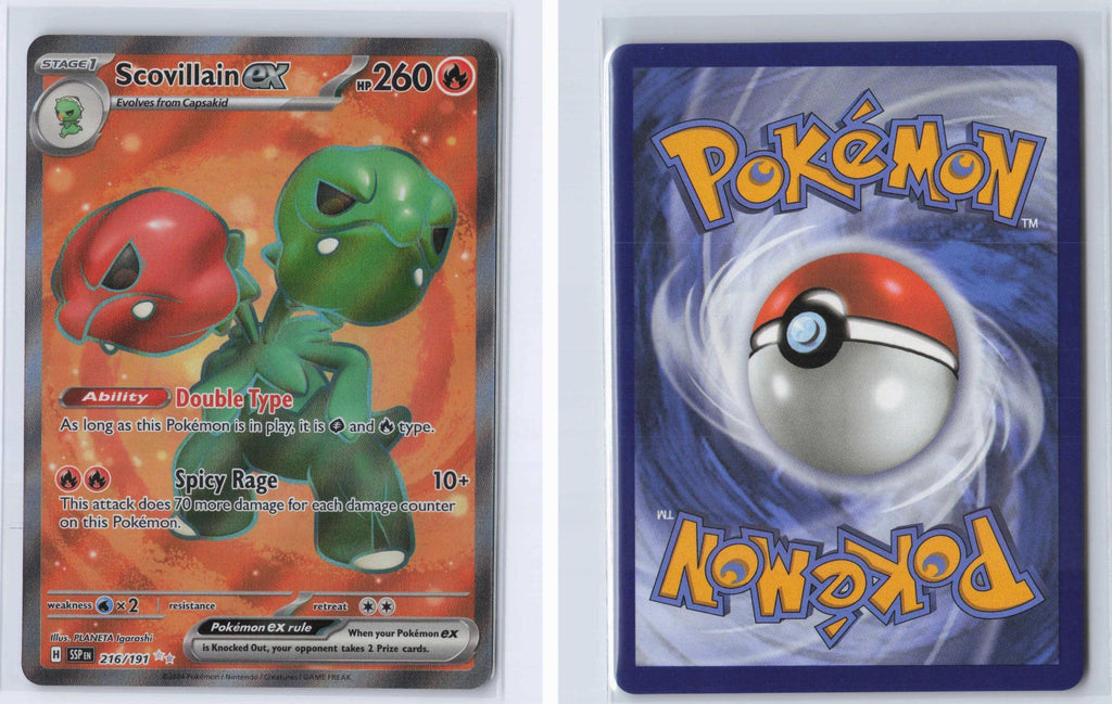 (#216/191) Scovillain ex - Holo [Surging Sparks]