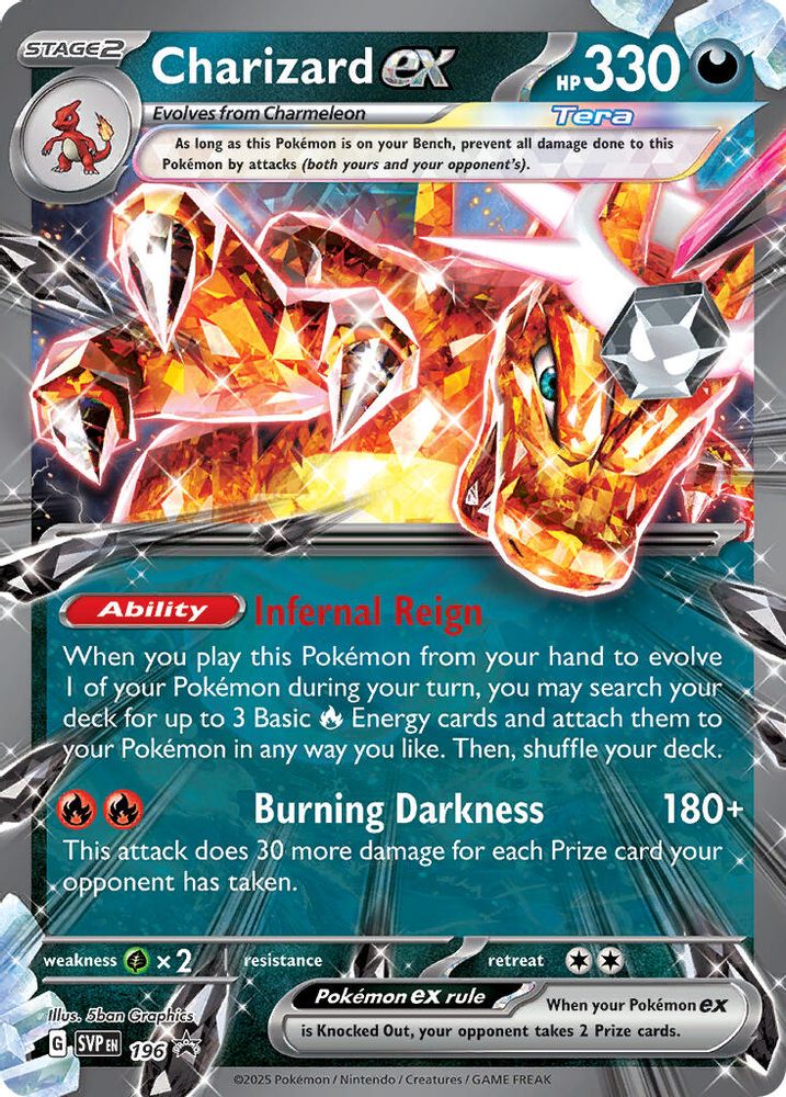 (#196) Charizard ex -196 - Holo [Scarlet & Violet Promo]