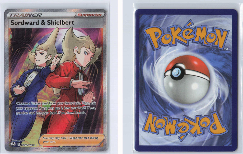 (#TG28/TG30) Sordward & Shielbert - Holo [Silver Tempest Trainer Gallery]