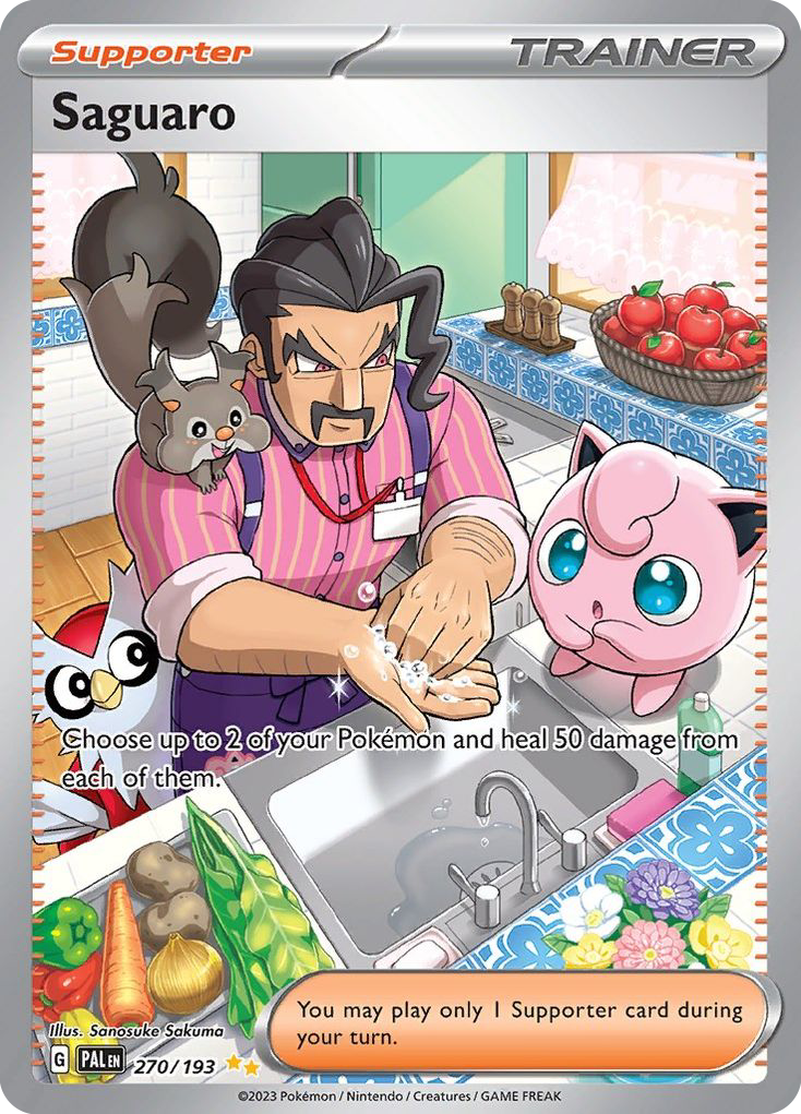 (#270/193) Saguaro - Holo [Paldea Evolved]