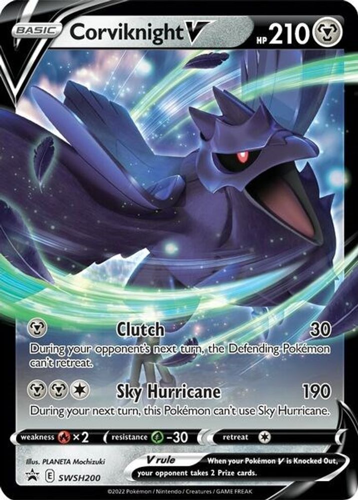 (#SWSH200) Corviknight V - Holo [Sword & Shield Promo]