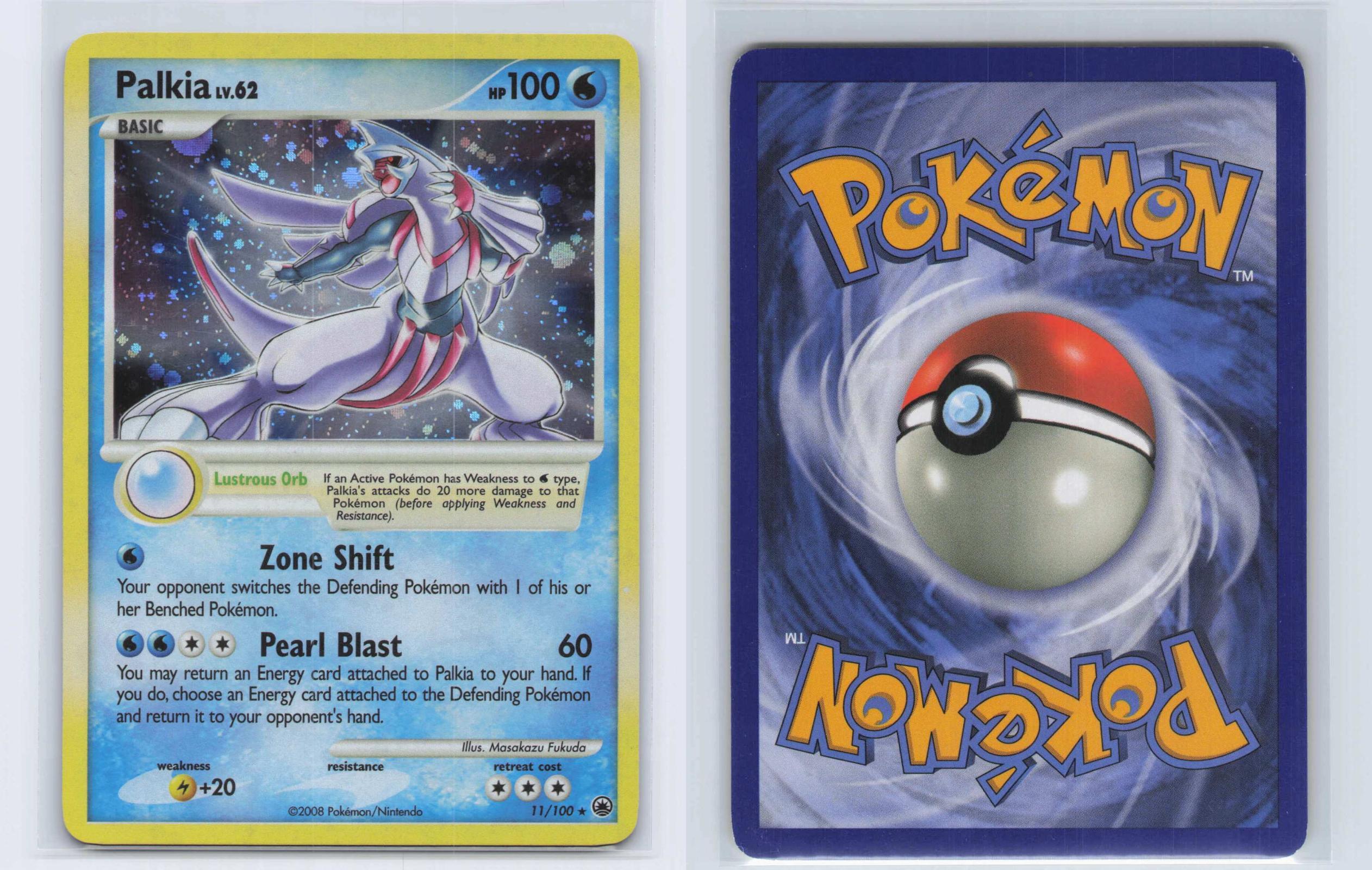 (#11/100) Palkia - Holo [Majestic Dawn]