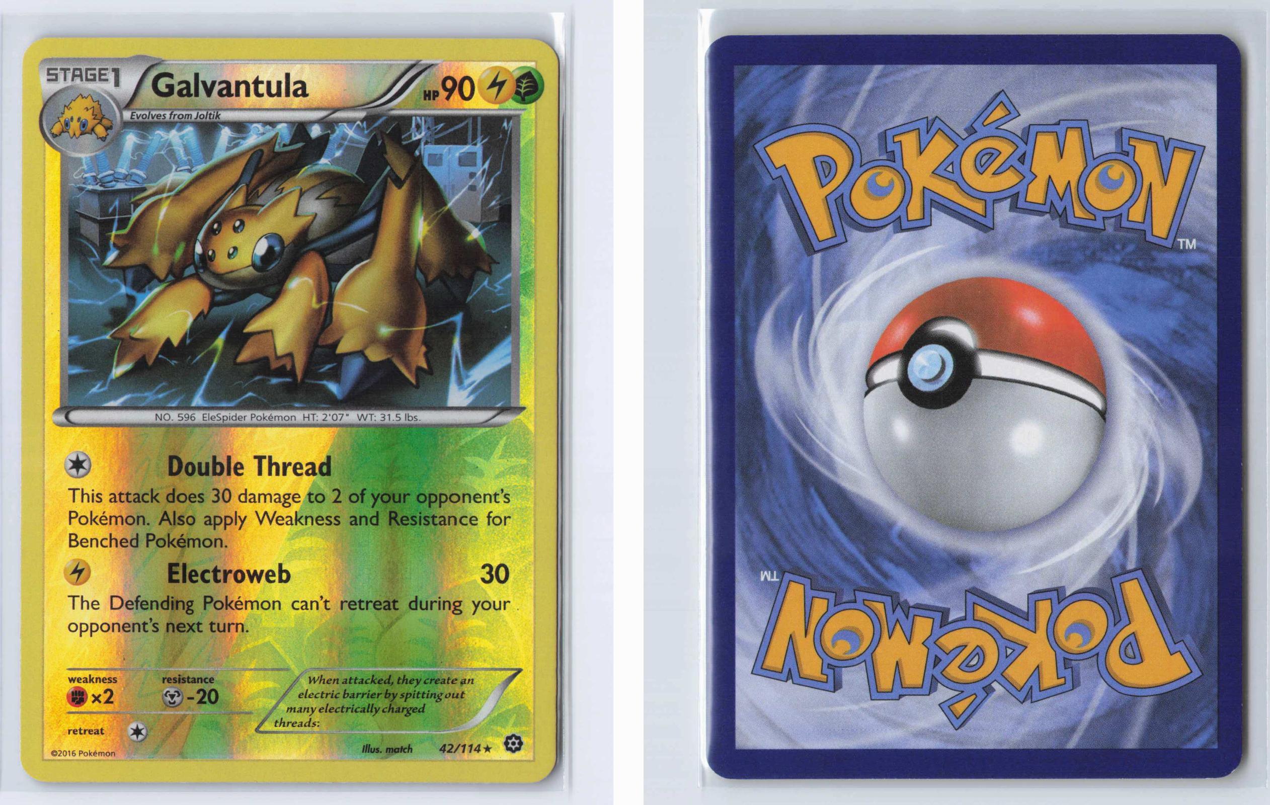 (#42/114) Galvantula - Reverse Holo [Steam Siege]