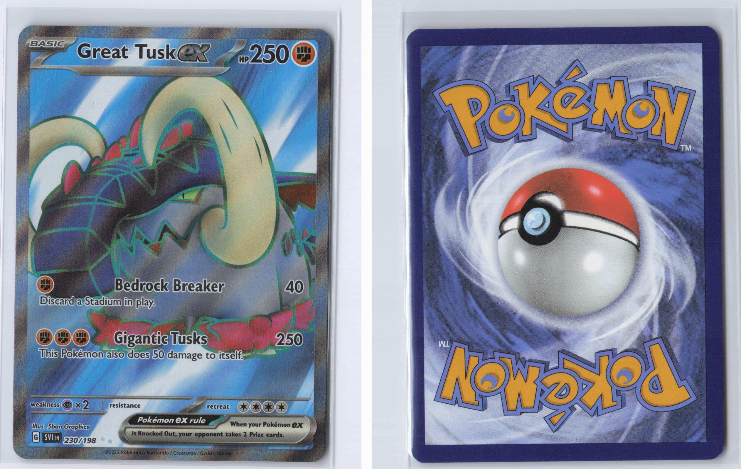 (#230/198) Great Tusk ex - Holo [Scarlet & Violet]