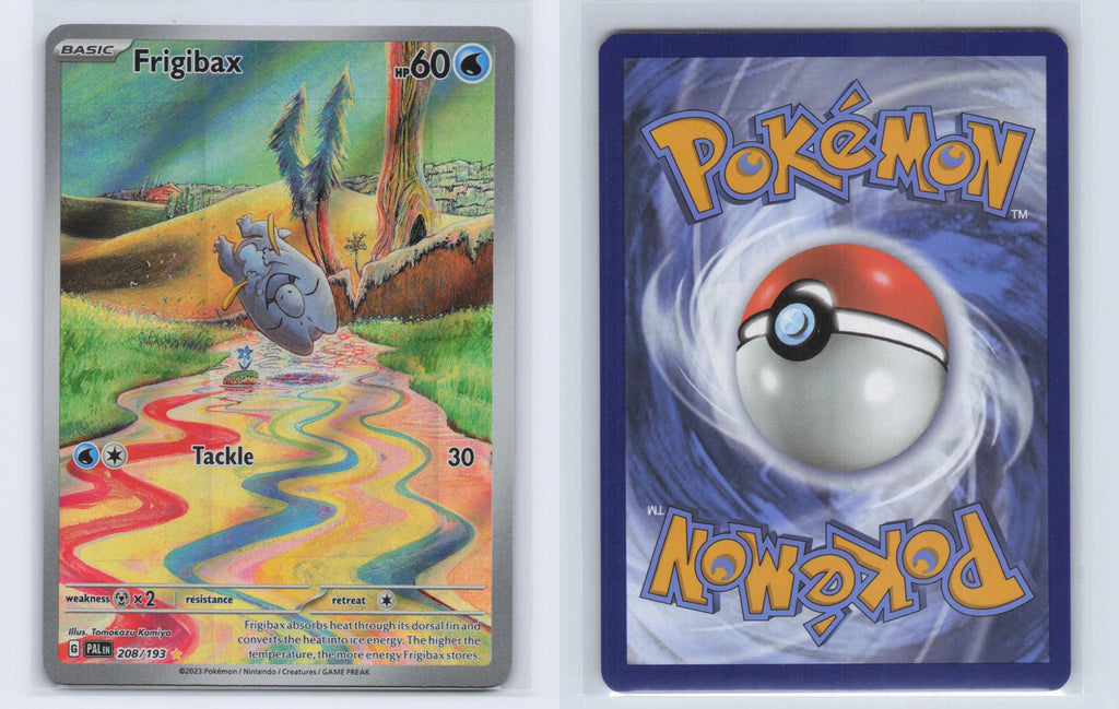 (#208/193) Frigibax - Holo [Paldea Evolved]