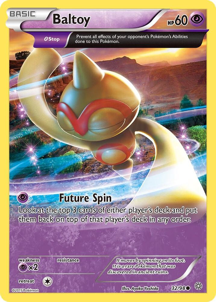 (#32/98) Baltoy (32) [XY - Ancient Origins]