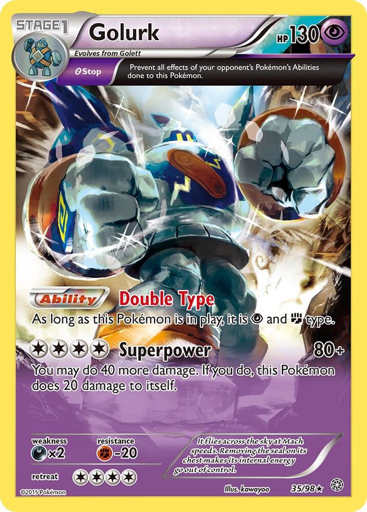 (#35/98) Golurk (35) [XY - Ancient Origins]