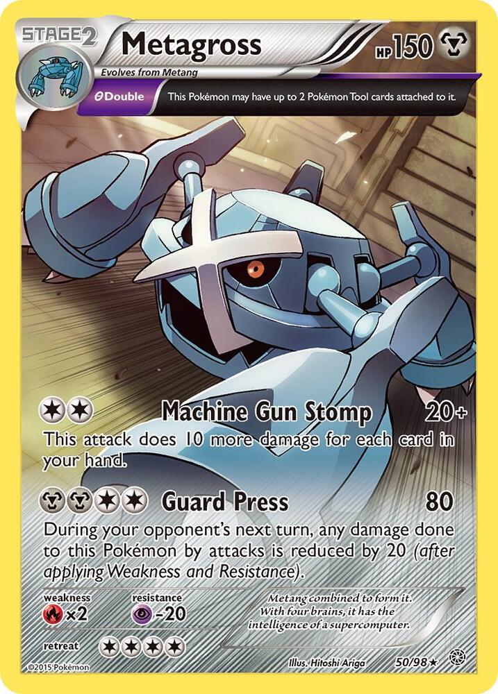 (#50/98) Metagross (50) [XY - Ancient Origins]
