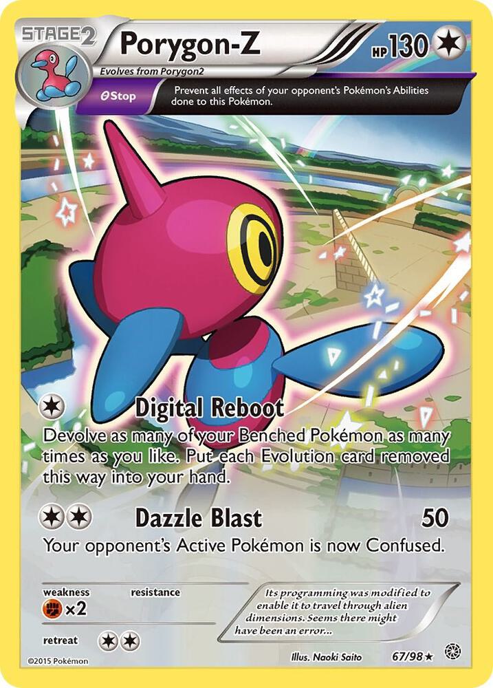 (#67/98) Porygon-Z (67) [XY - Ancient Origins]