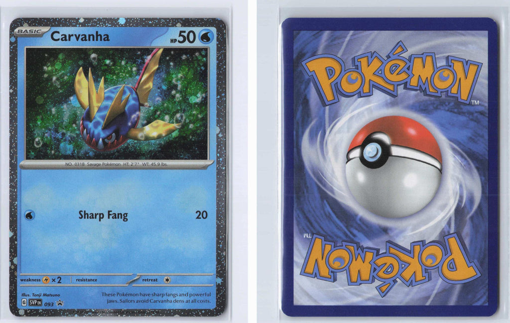 (#093) Carvanha - Holo [Scarlet & Violet Promo]