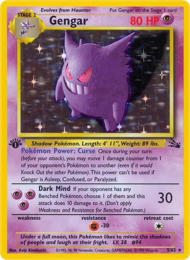 (#05/62) Gengar (5) [Fossil]