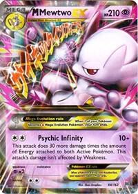(#64/162) M Mewtwo EX (64) [XY - BREAKthrough]
