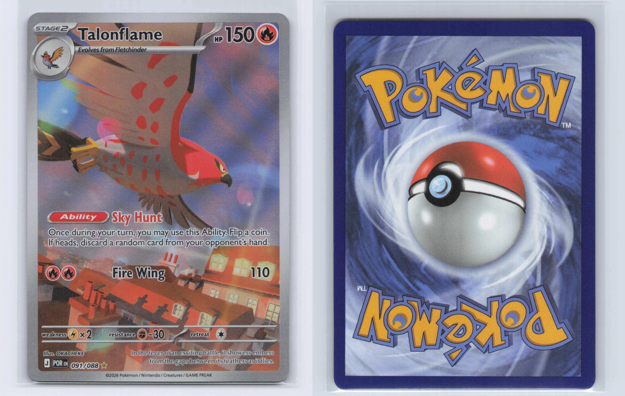 (#091/088) Talonflame - Holo [Perfect Order]